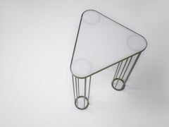 Muhly, Indoor/Outdoor Stainless Steel Side Table by Laun