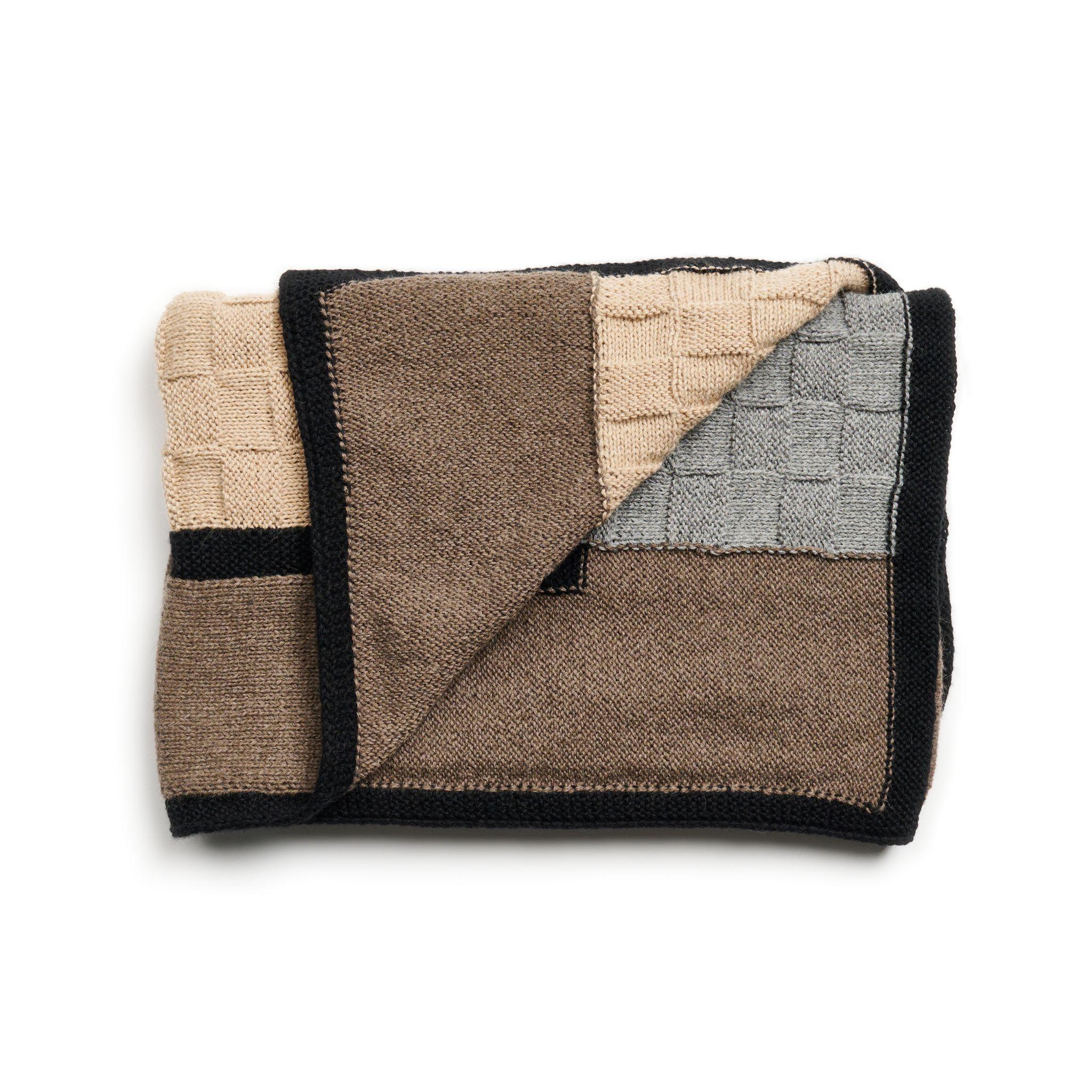 Foulard en pur alpaga gris Brown tricoté à la main au Pérou par des femmes artisanes en vente 4