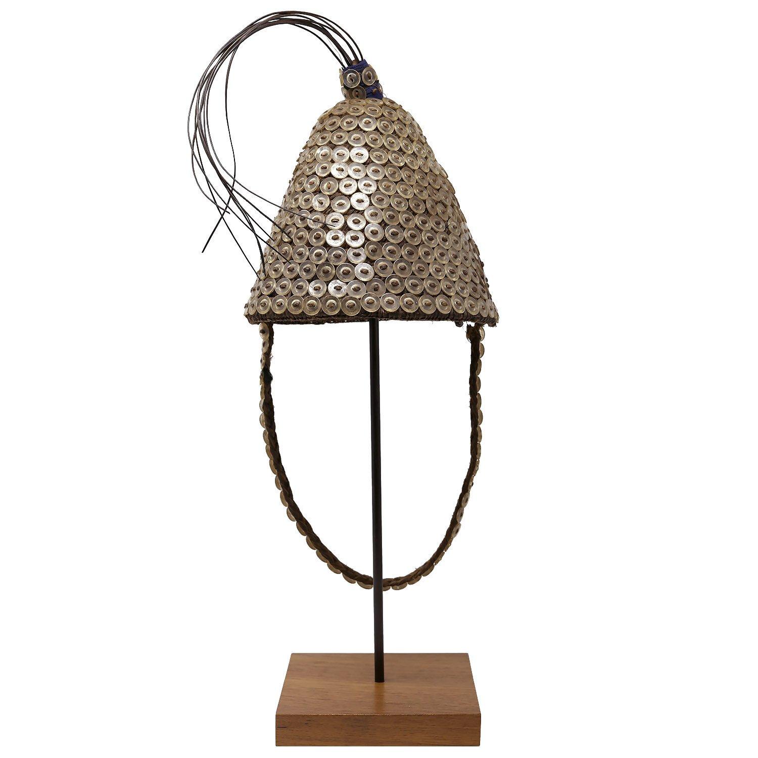 Congolese Mukuba 'Hat', Bwami Society, Lega Culture, Democratic Republic of Congo For Sale