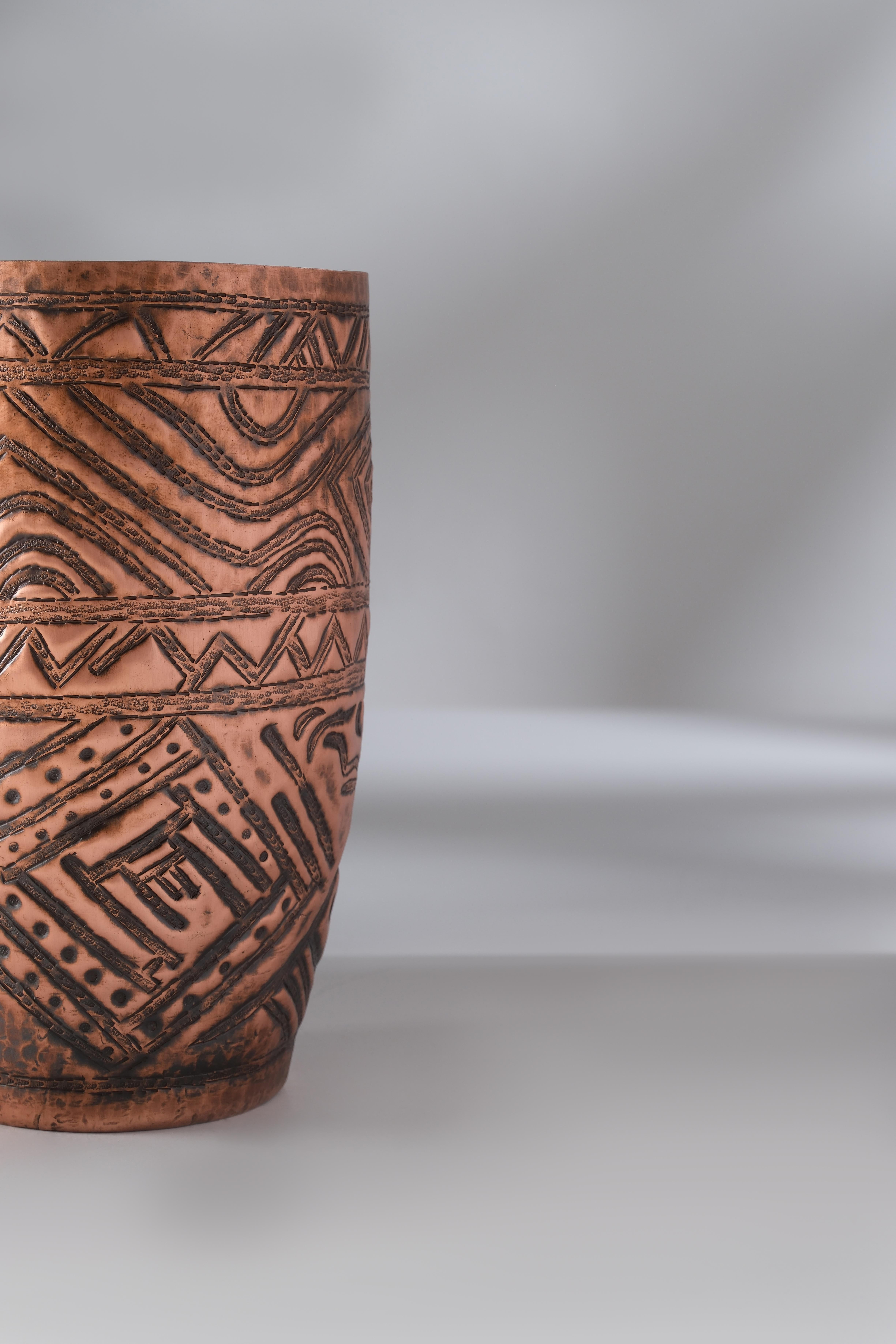 Italian Mul Vase by Ayse Zelal Tugrul For Sale