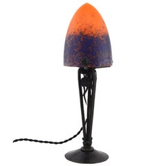 Mulaty French Art Deco Table Lamp, 1925 Mulaty French Art Deco Table Lamp, 1925