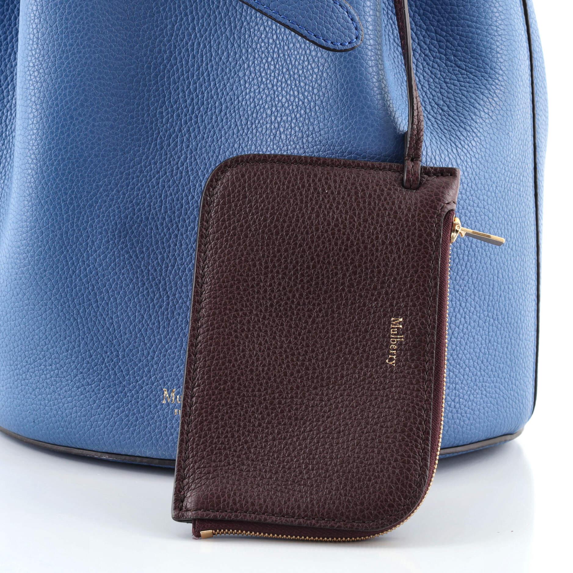 Mulberry Abbey Bucket Bag Leather Small In Good Condition In NY, NY