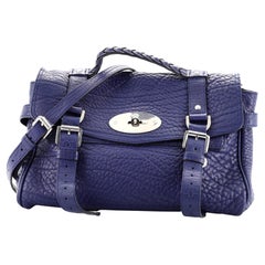 Used Mulberry Alexa Satchel NM Grainy Leather Medium