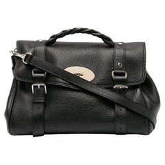 Mulberry Alexa Handtasche mit Tragegriff – Schwarz