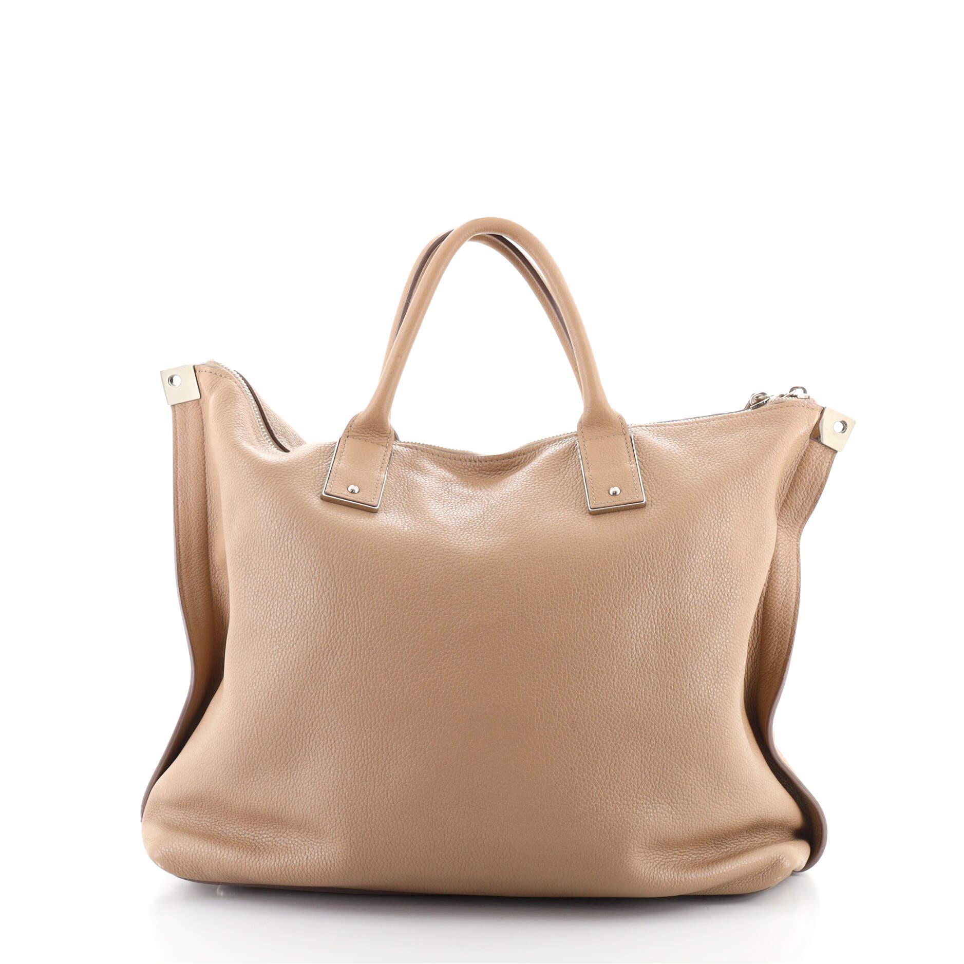 Mulberry Alice Tragetasche aus Leder groß im Zustand „Relativ gut“ in NY, NY
