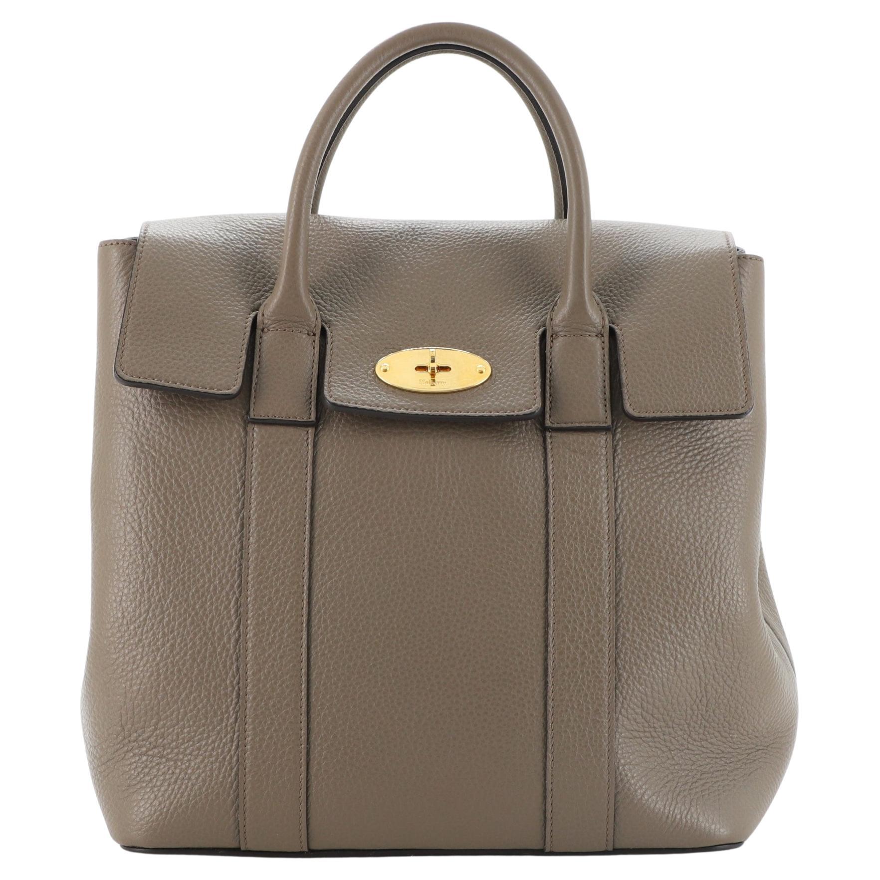 MULBERRY Brown Leather Cross Body Messenger Bag at 1stDibs