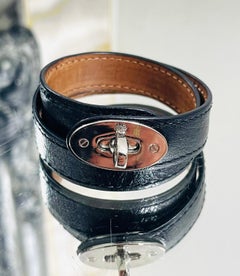 Mulberry Bayswater Double Leather Bracelet