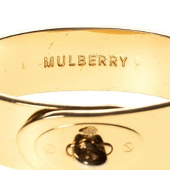 Mulberry Bayswater Gold Tone Bracelet