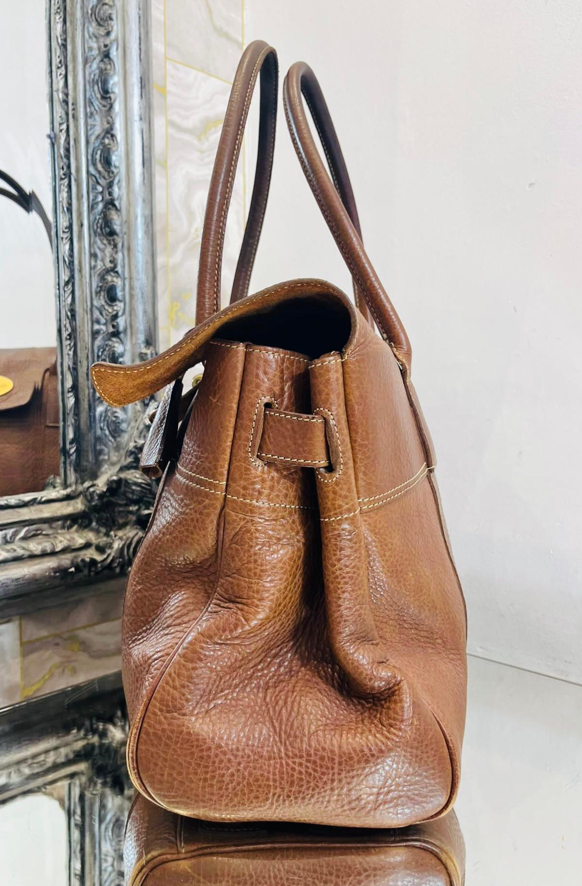 Mulberry Bayswater Leather Bag  In Good Condition In London, GB