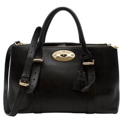 Mulberry Bayswater Leather Small Double Zip Tote Bag	