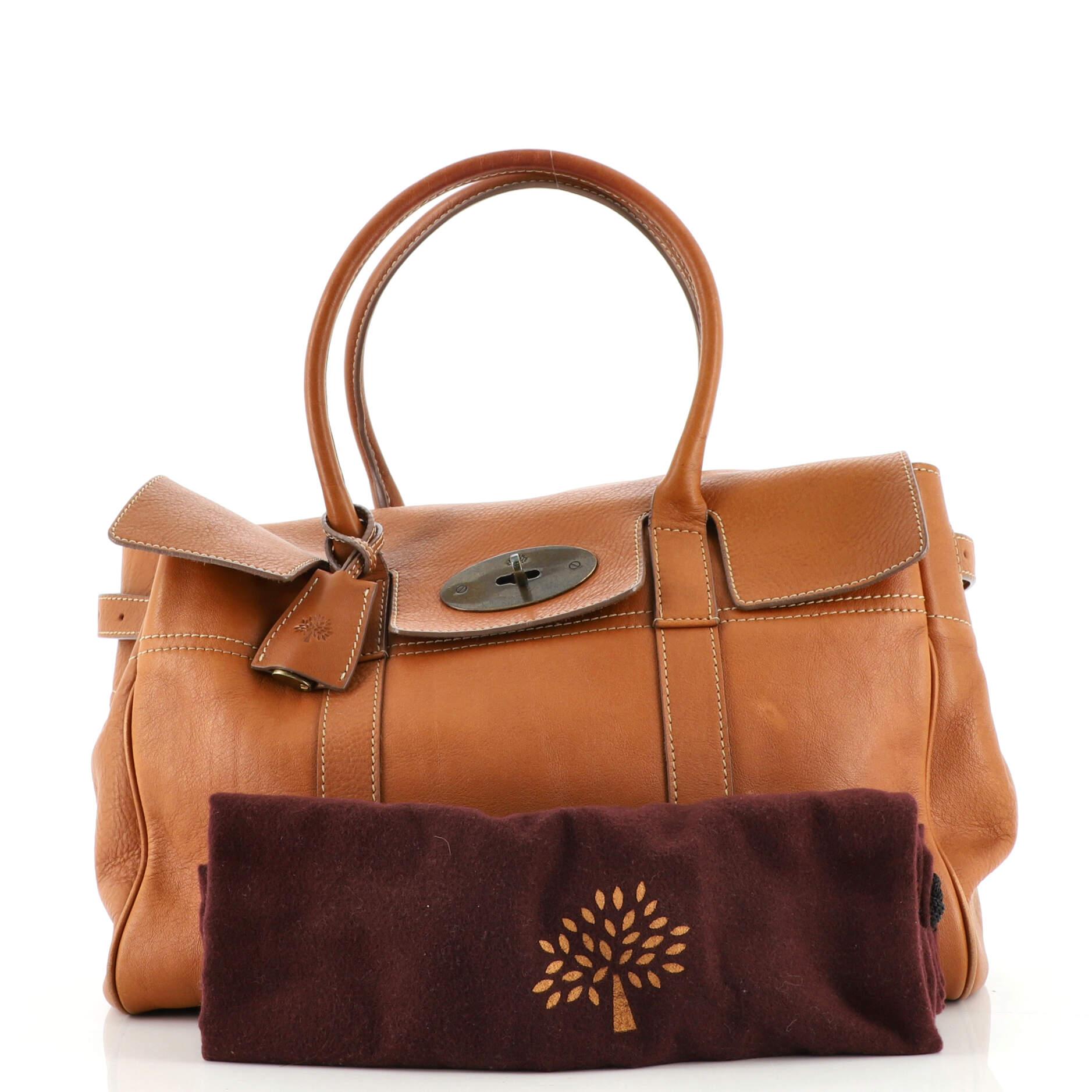 Mulberry Bayswater Satchel Leather Medium For Sale at 1stDibs
