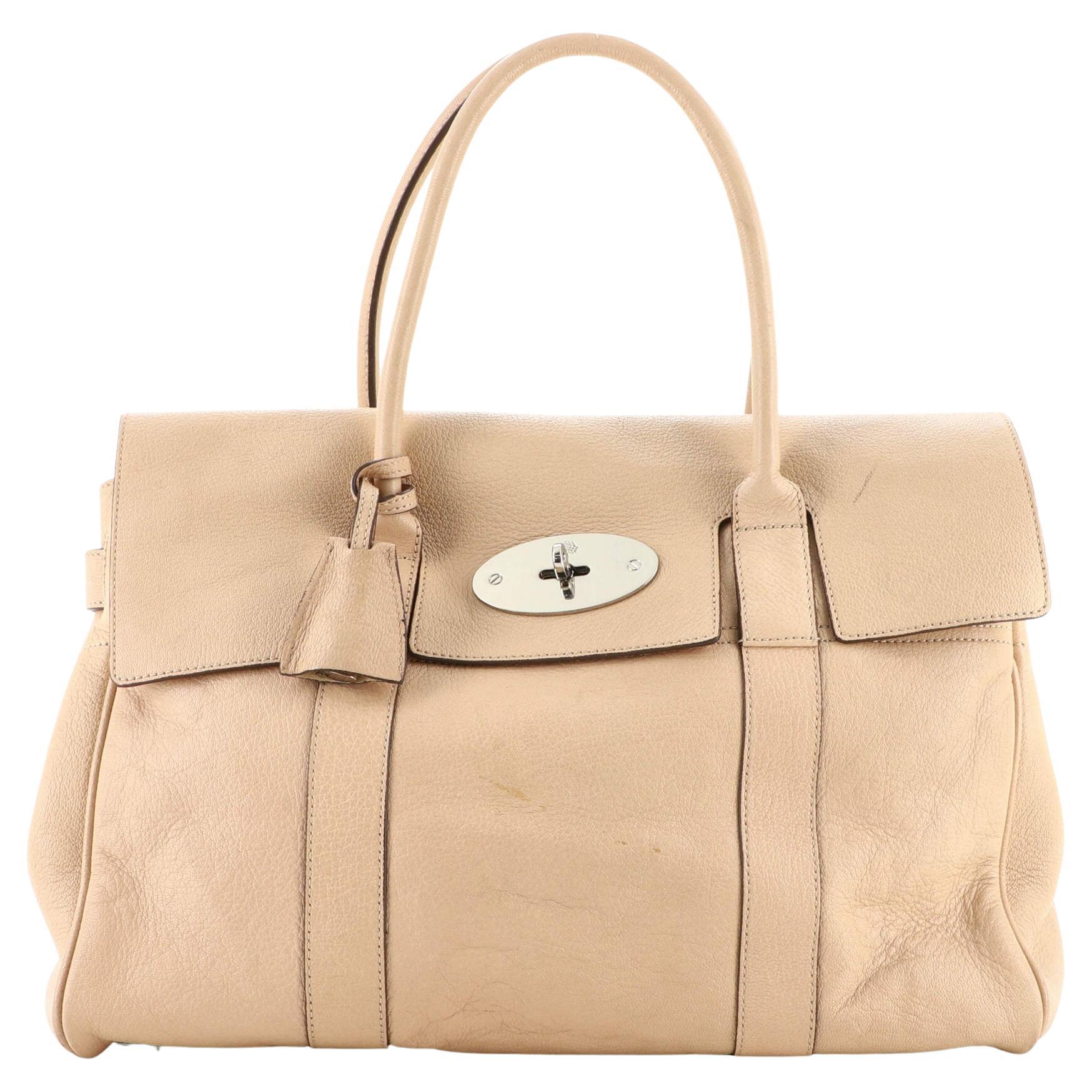 MULBERRY Solid Black Leather Briefcase Bag at 1stDibs mulberry briefcase