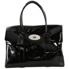 Mulberry Bayswater Satchel Patent Medium