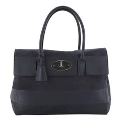 Mulberry Bayswater Satchel Suede and Leather Medium
