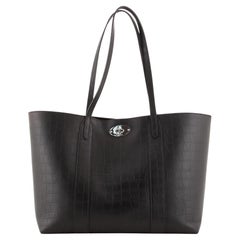 Mulberry Bayswater Shopper Tote Crocodile Embossed Leather