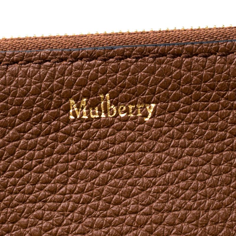Mulberry Black/Brown Leather Abbey Bucket Bag 3