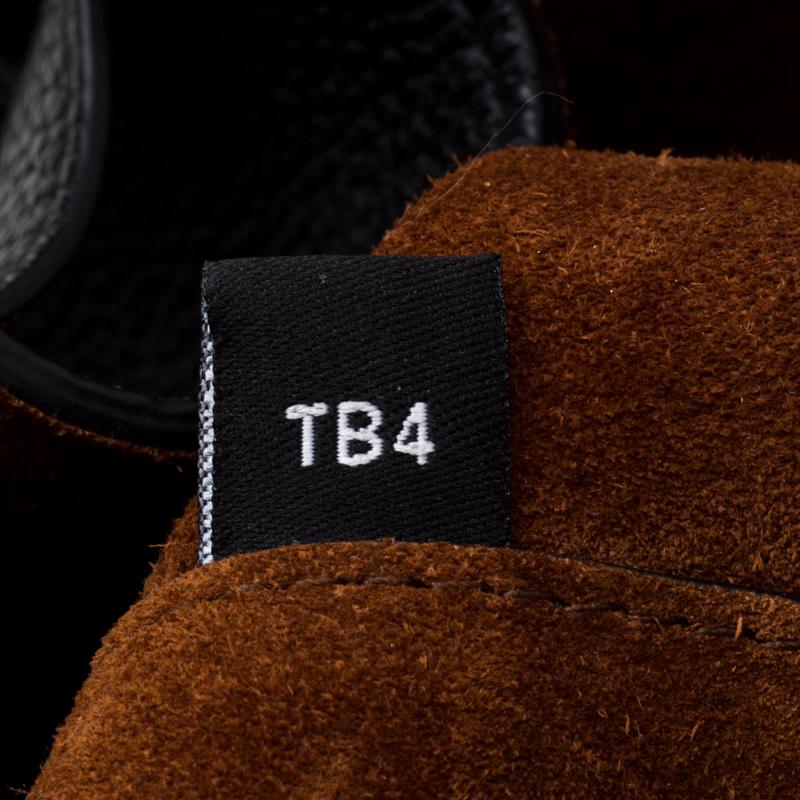 Mulberry Black/Brown Leather Abbey Bucket Bag 4