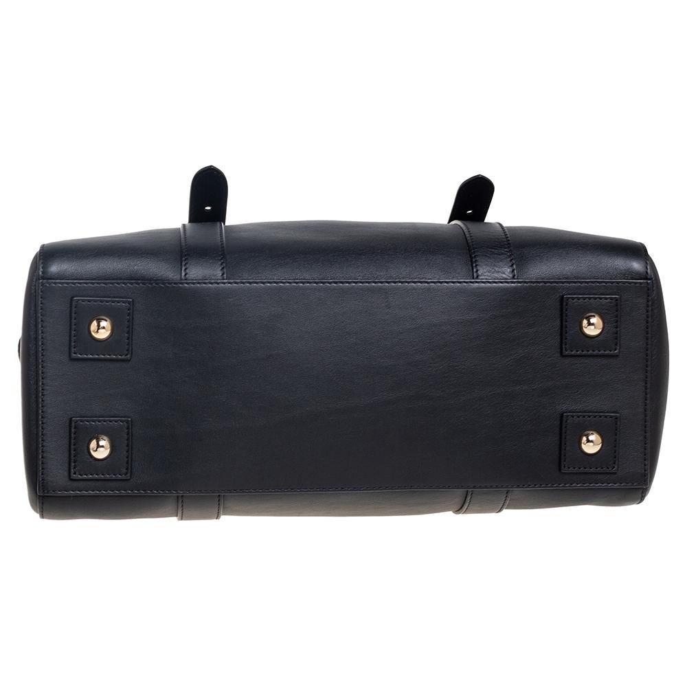 Mulberry Black Leather Bayswater Tote 5