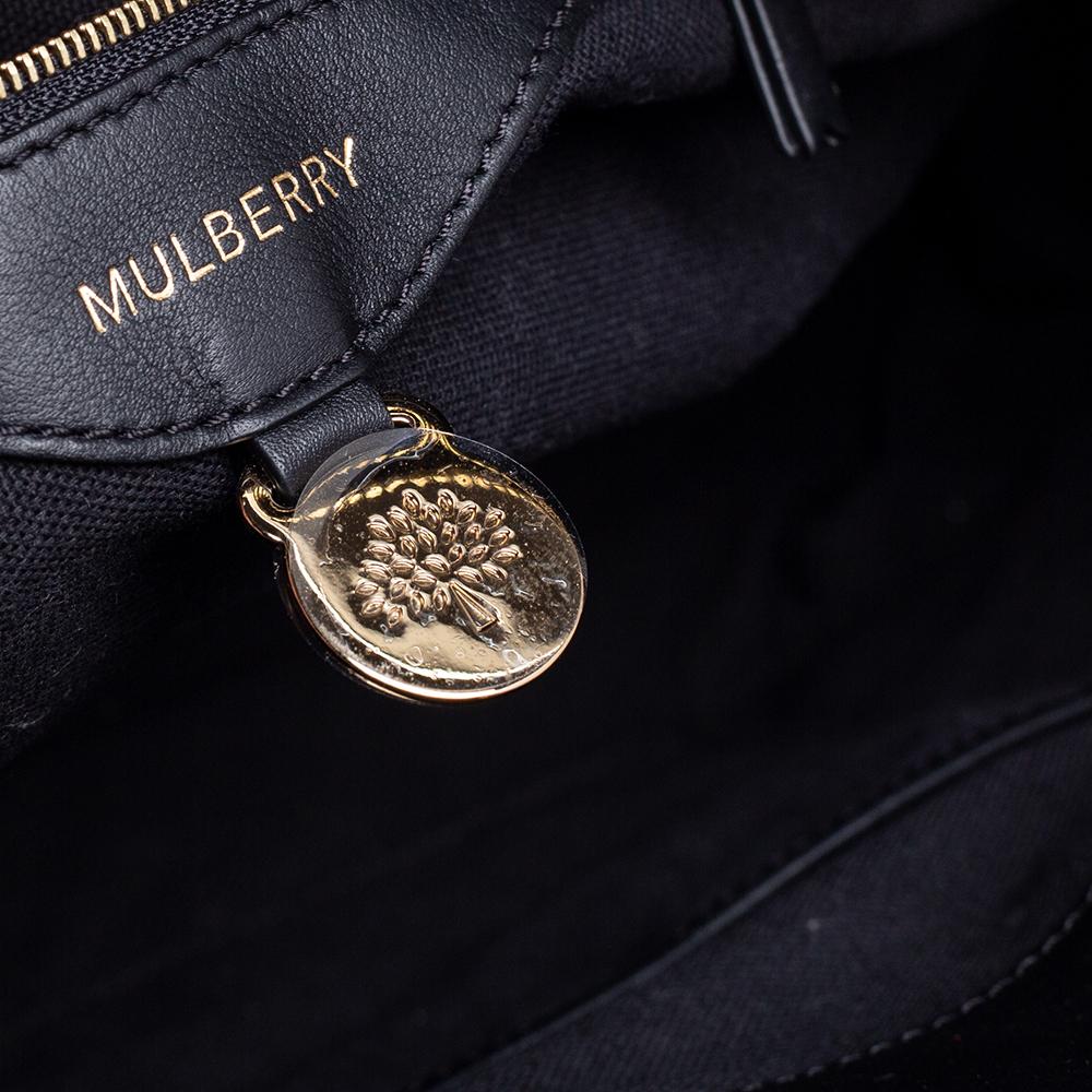 Mulberry Black Leather Bayswater Tote 2