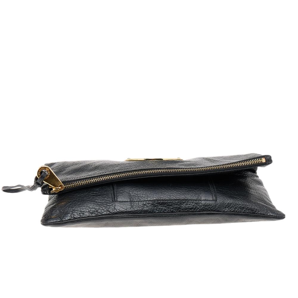 mulberry fold over clutch bag daria