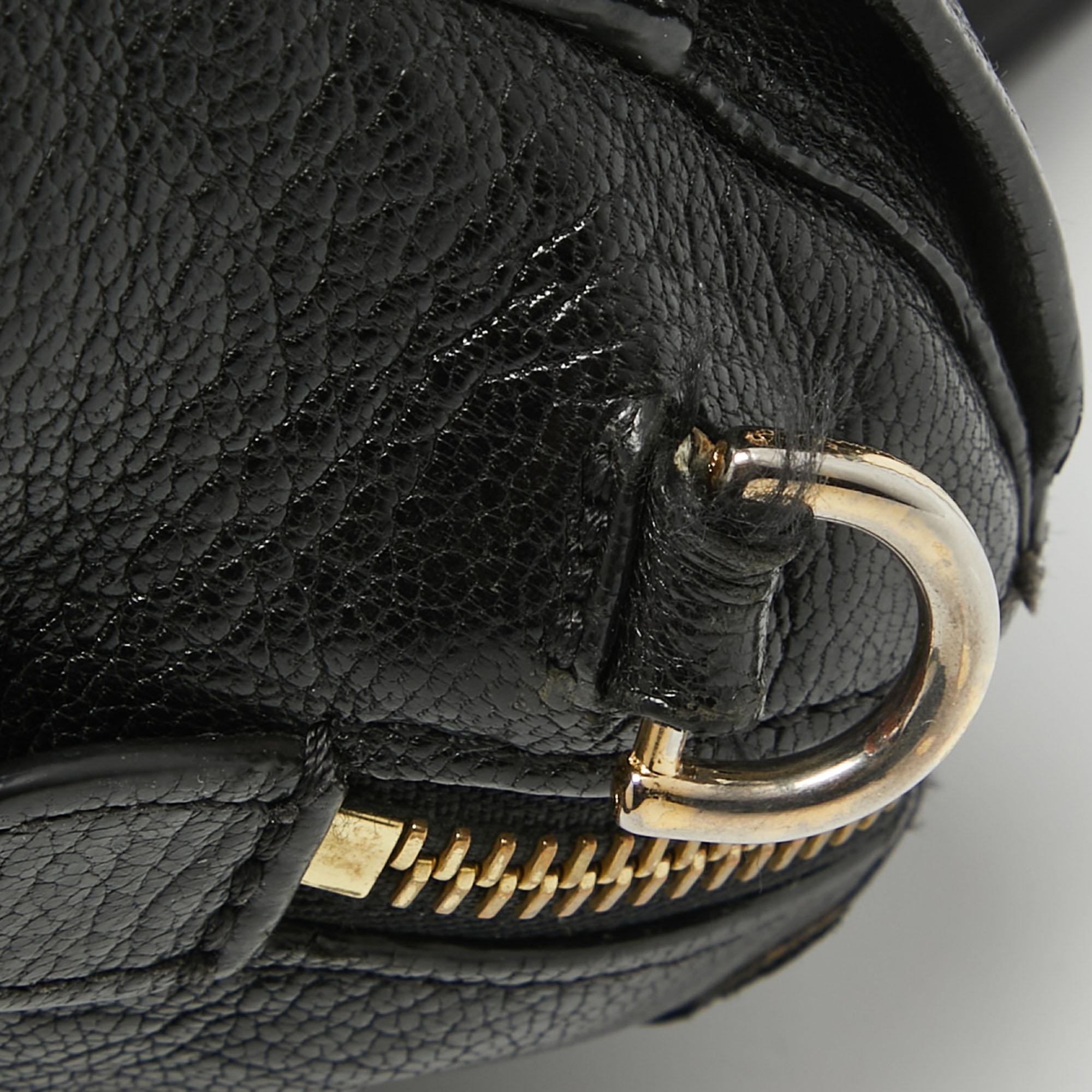 Mulberry Del Rey Tasche aus schwarzem Leder im Angebot 10