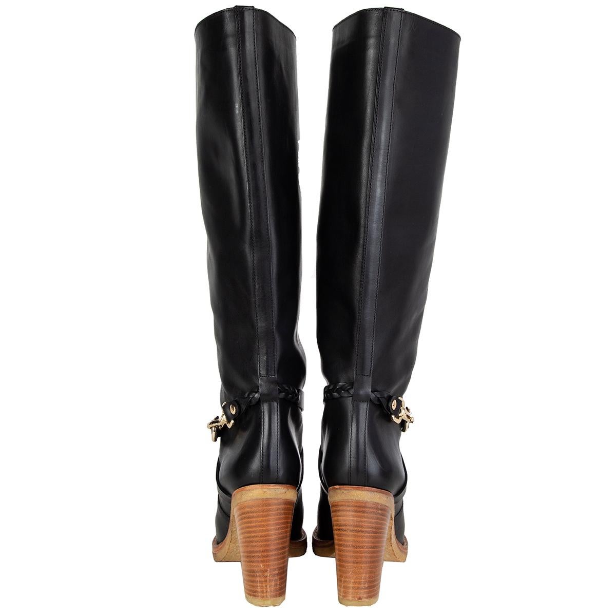 mulberry knee high boots