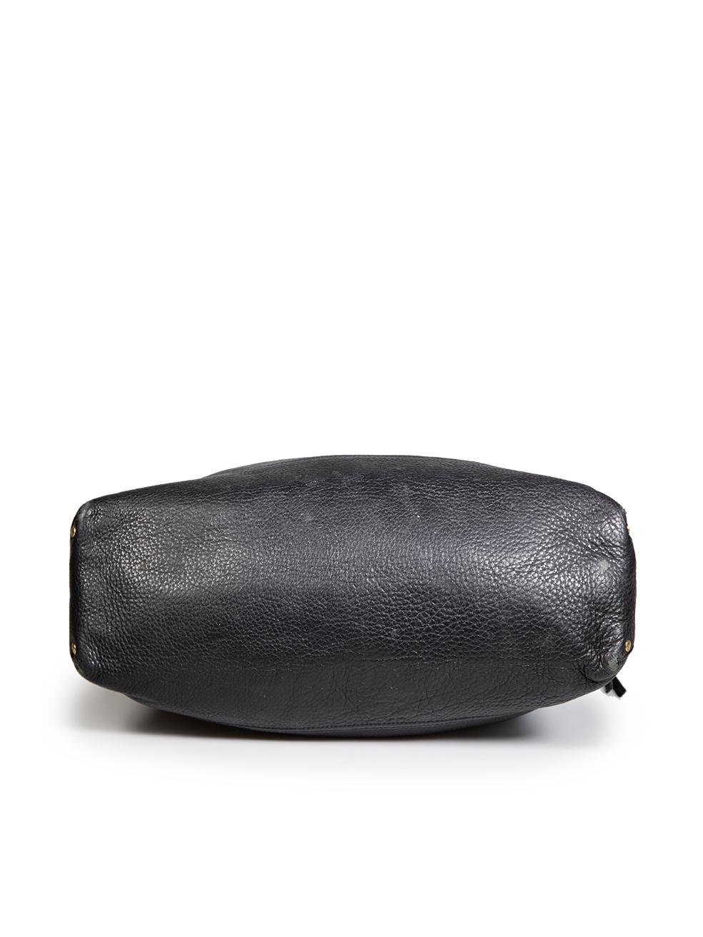 Women's Mulberry Black Leather Effie Tote Bag