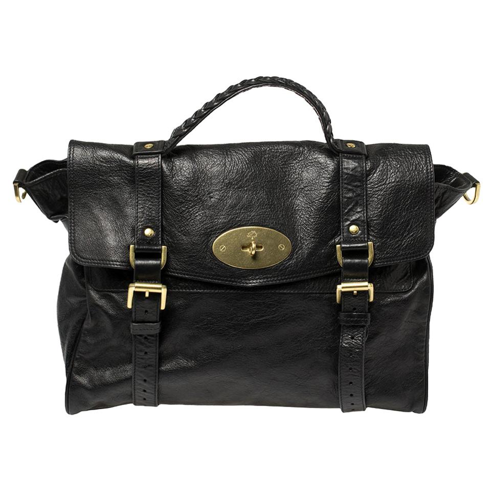 An English-made Mulberry Tan Leather Handbag For Sale at 1stDibs