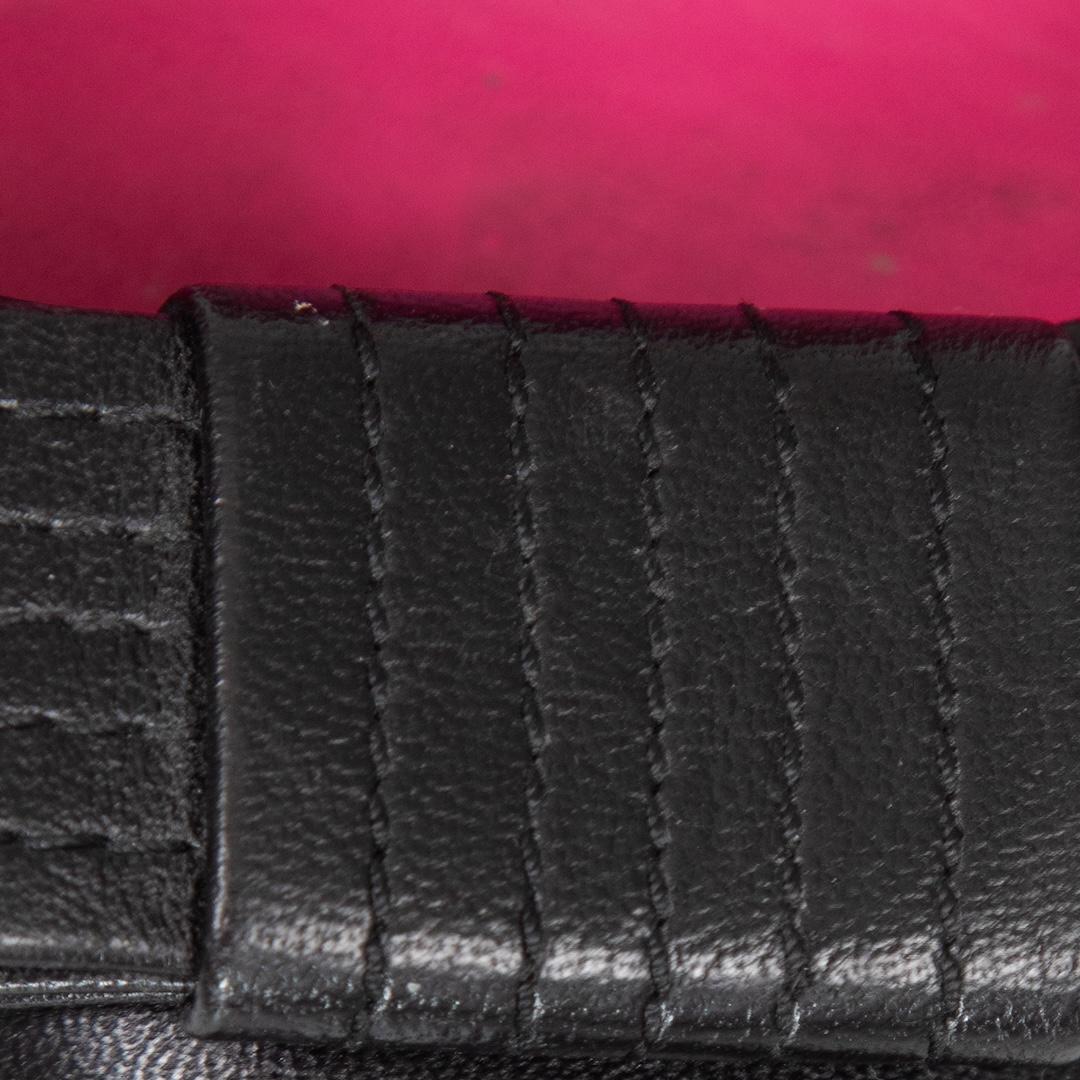 Mulberry Escarpins en cuir noir avec nœud Taille IT 39.5 Pour femmes en vente