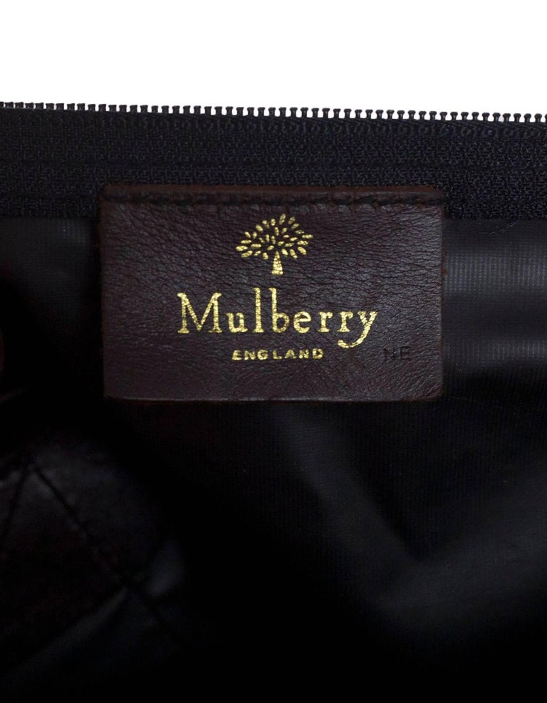 Mulberry Black Nylon Duffle Travel Bag For Sale at 1stDibs mulberry