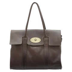 Used Mulberry Brown Bayswater Leather Bag