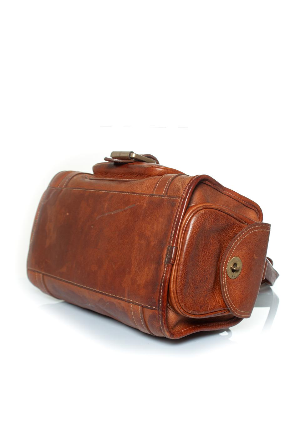 Mulberry, Brown leather Alana shoulder bag 1