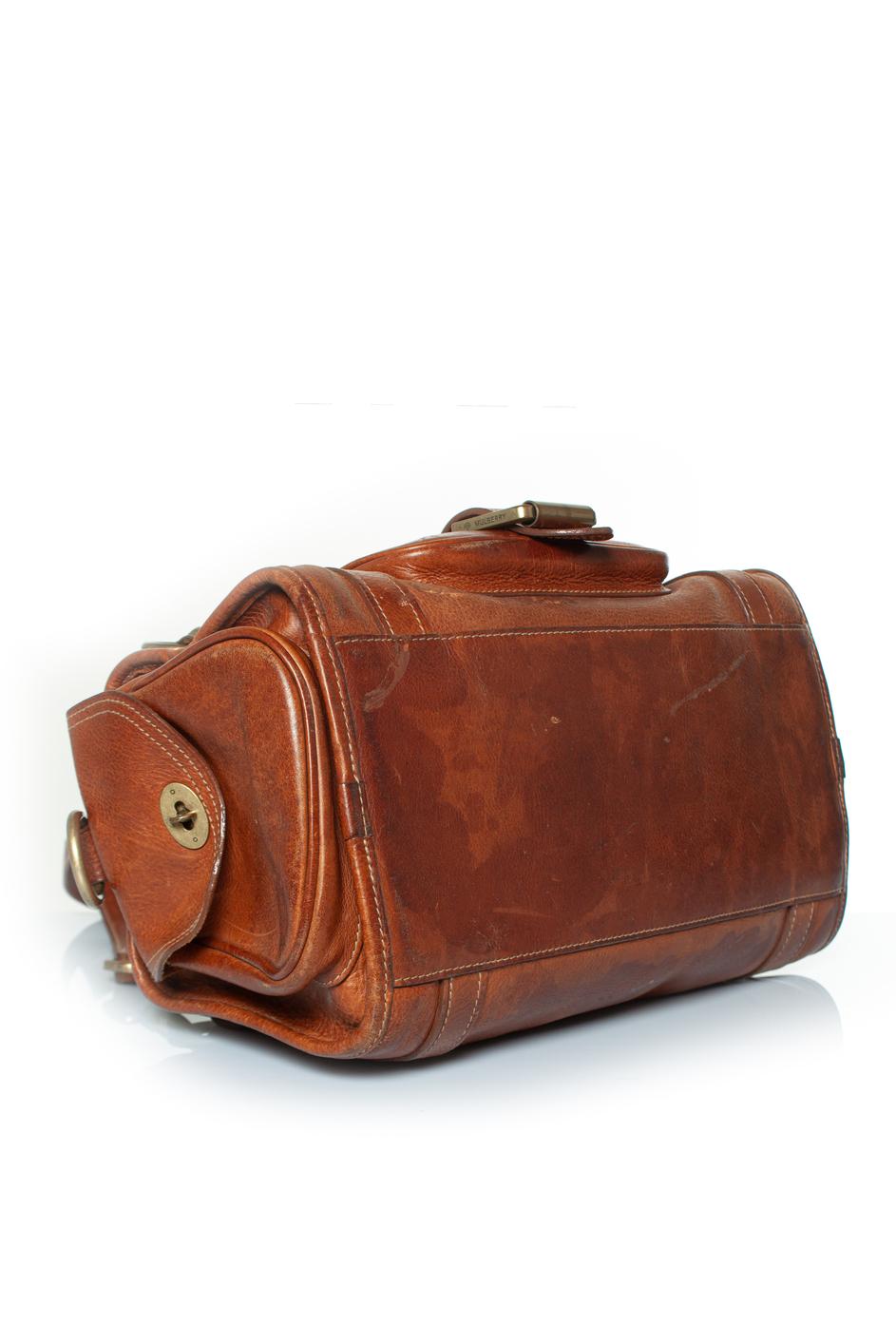 Mulberry, Brown leather Alana shoulder bag 3
