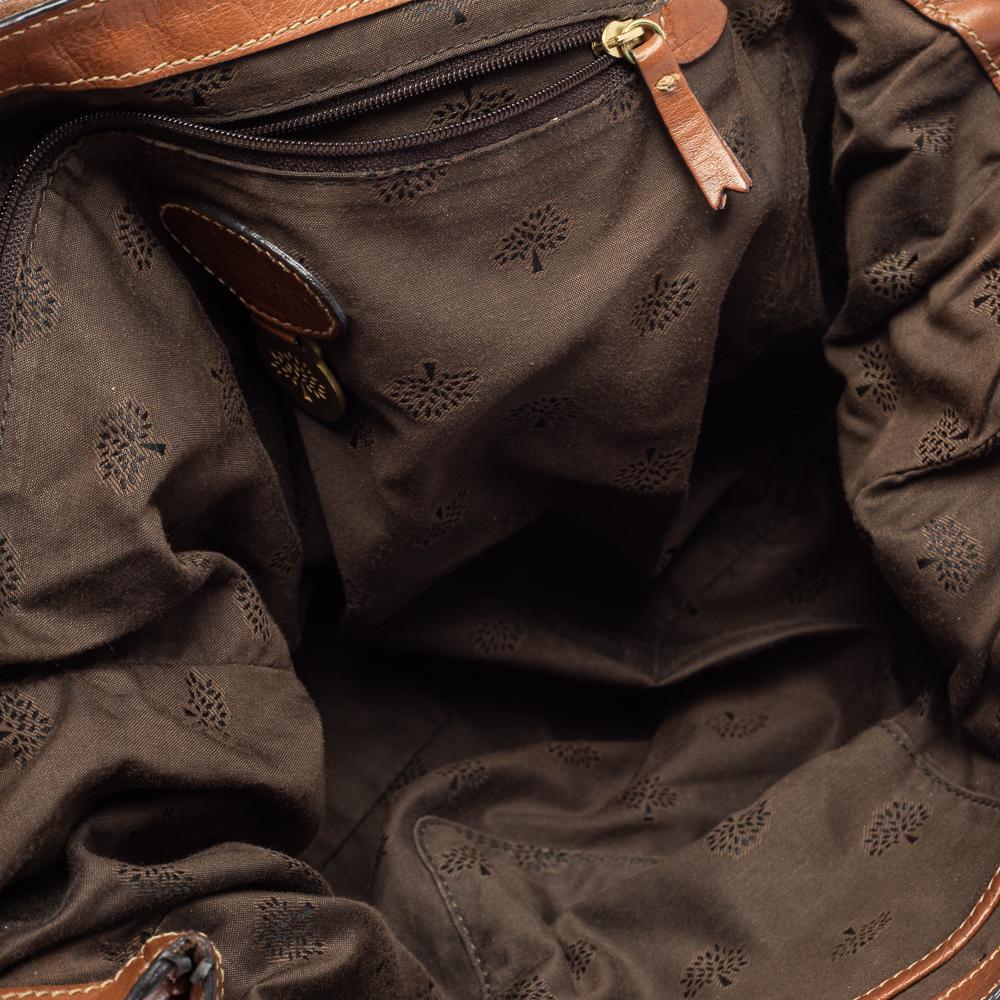 Mulberry Brown Leather Alexa Satchel 7