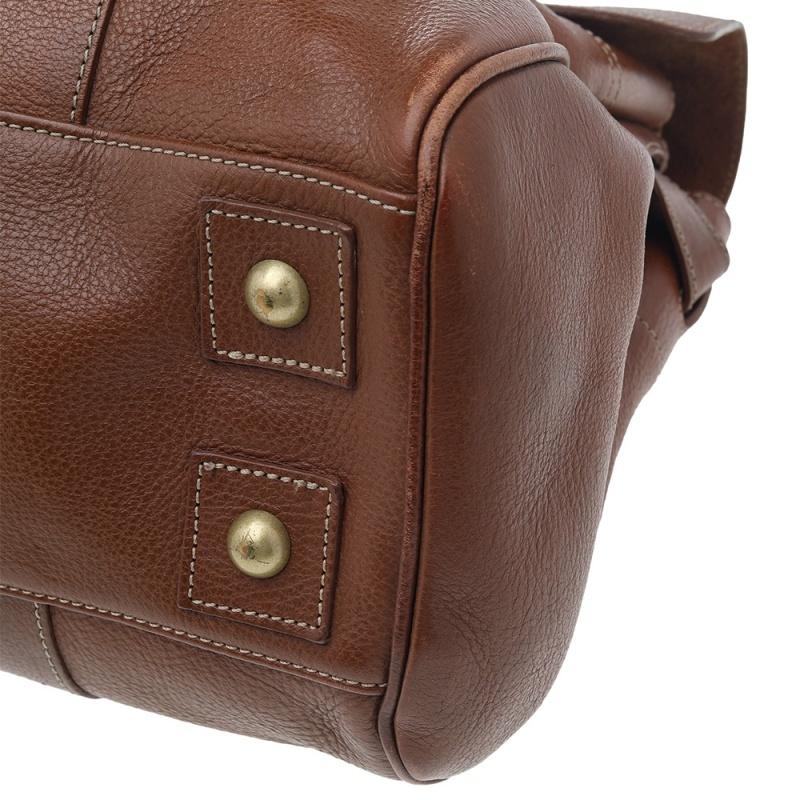Mulberry Brown Leather Bayswater Satchel 2