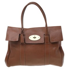 Mulberry Brown Leather Bayswater Satchel