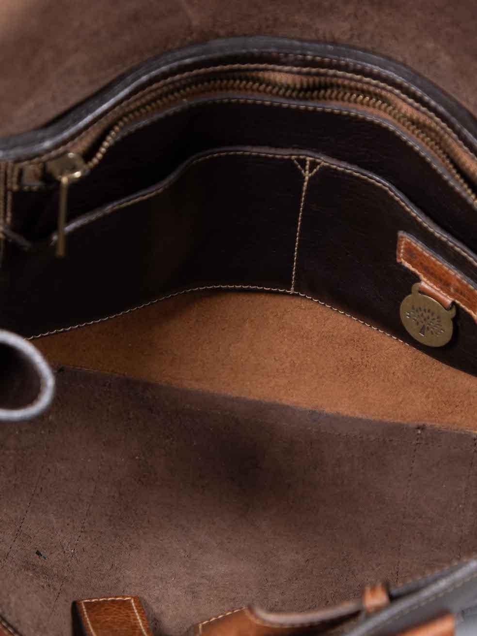 Mulberry Brown Leather Bayswater Tote 1