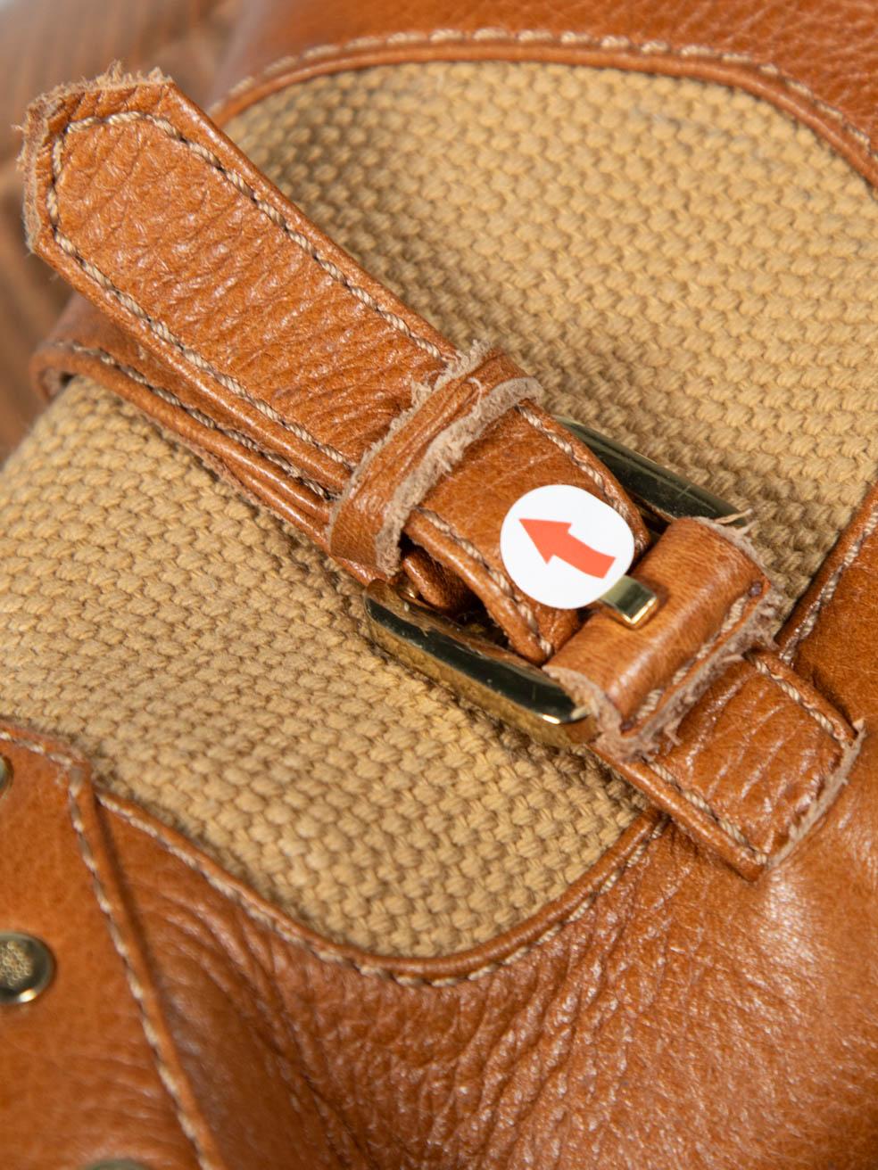 Mulberry Brown Leather Button Detail Boots Size IT 41 For Sale 4