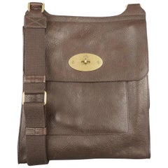 MULBERRY Brown Leather Cross Body Messenger Bag