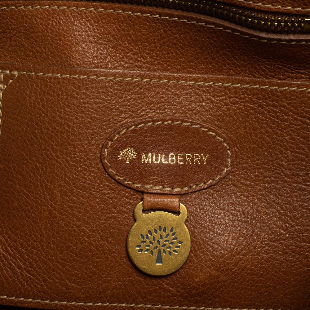 Mulberry Brown Leather Small Bayswater Satchel 5