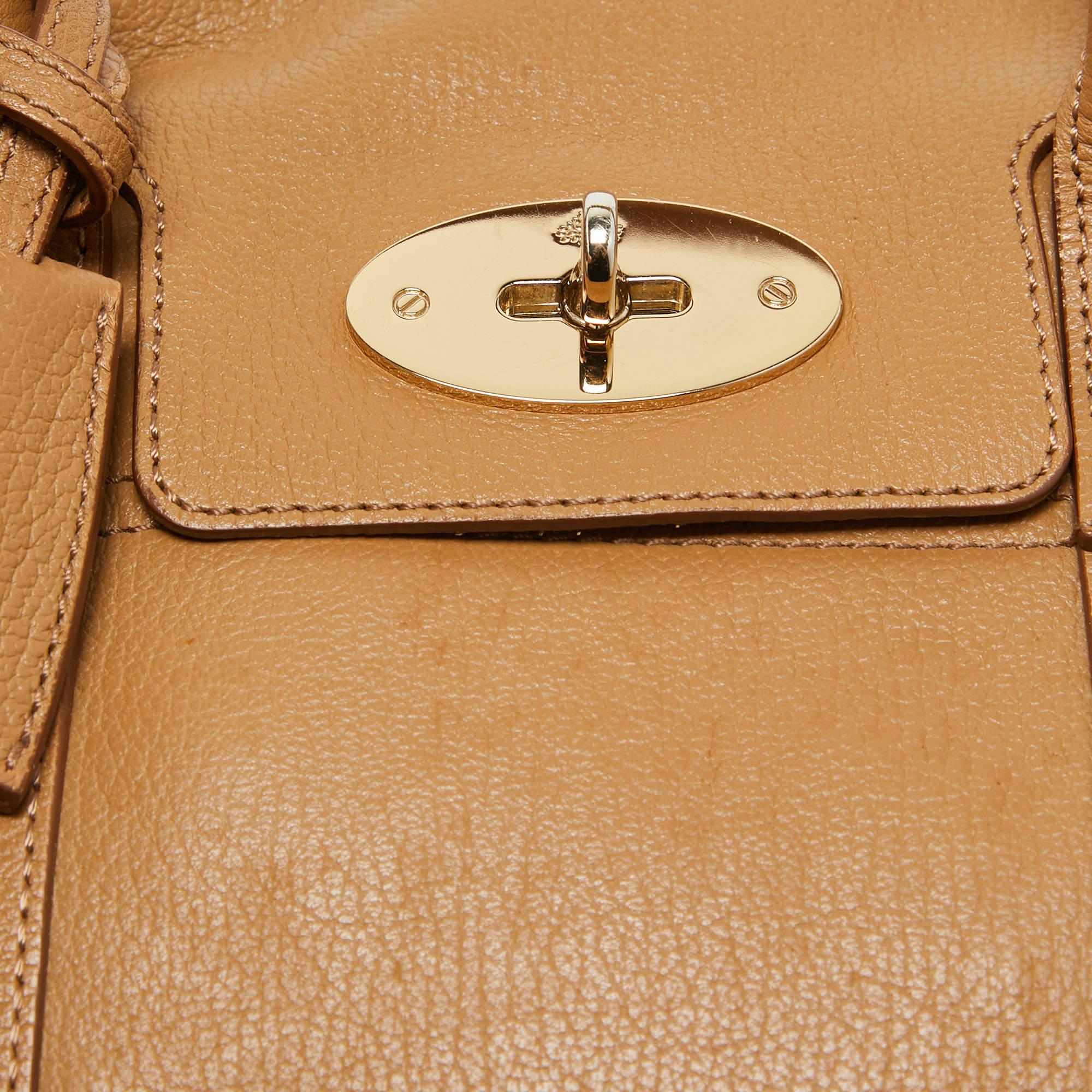 Mulberry Brown Leather Small Bayswater Satchel 5