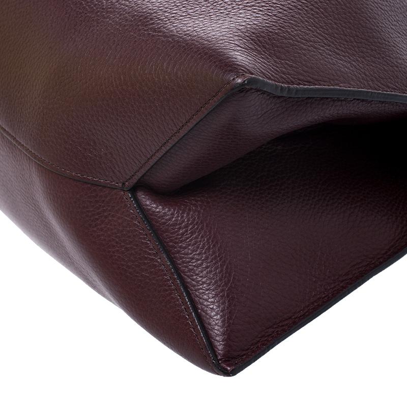 Mulberry Burgundy Leather Tyndale Shoulder Bag For Sale 3