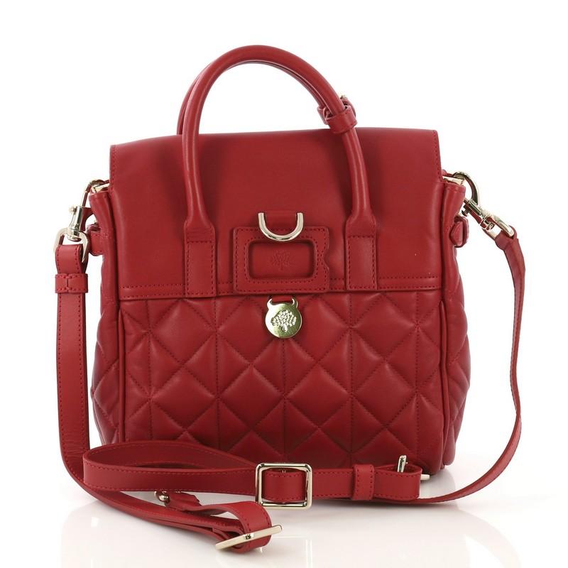 mulberry quilted bag