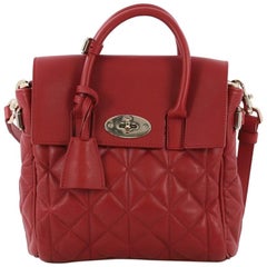 Mulberry Cara Backpack and Shoulder Bag Quilted Leather Mini