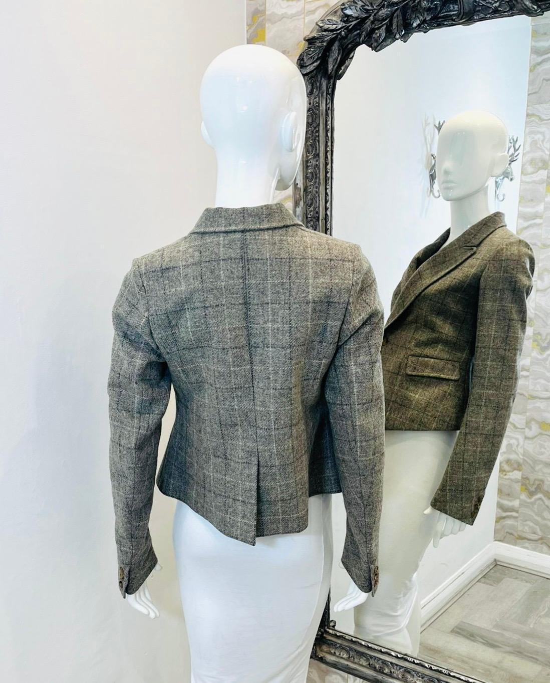 Mulberry Checked Jacket In Excellent Condition For Sale In London, GB