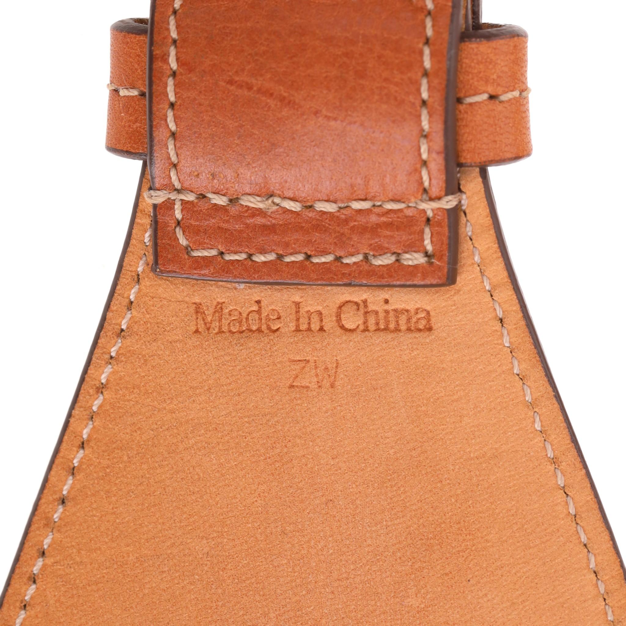 Cinturón de cuero trenzado con cincha Mulberry en venta 2