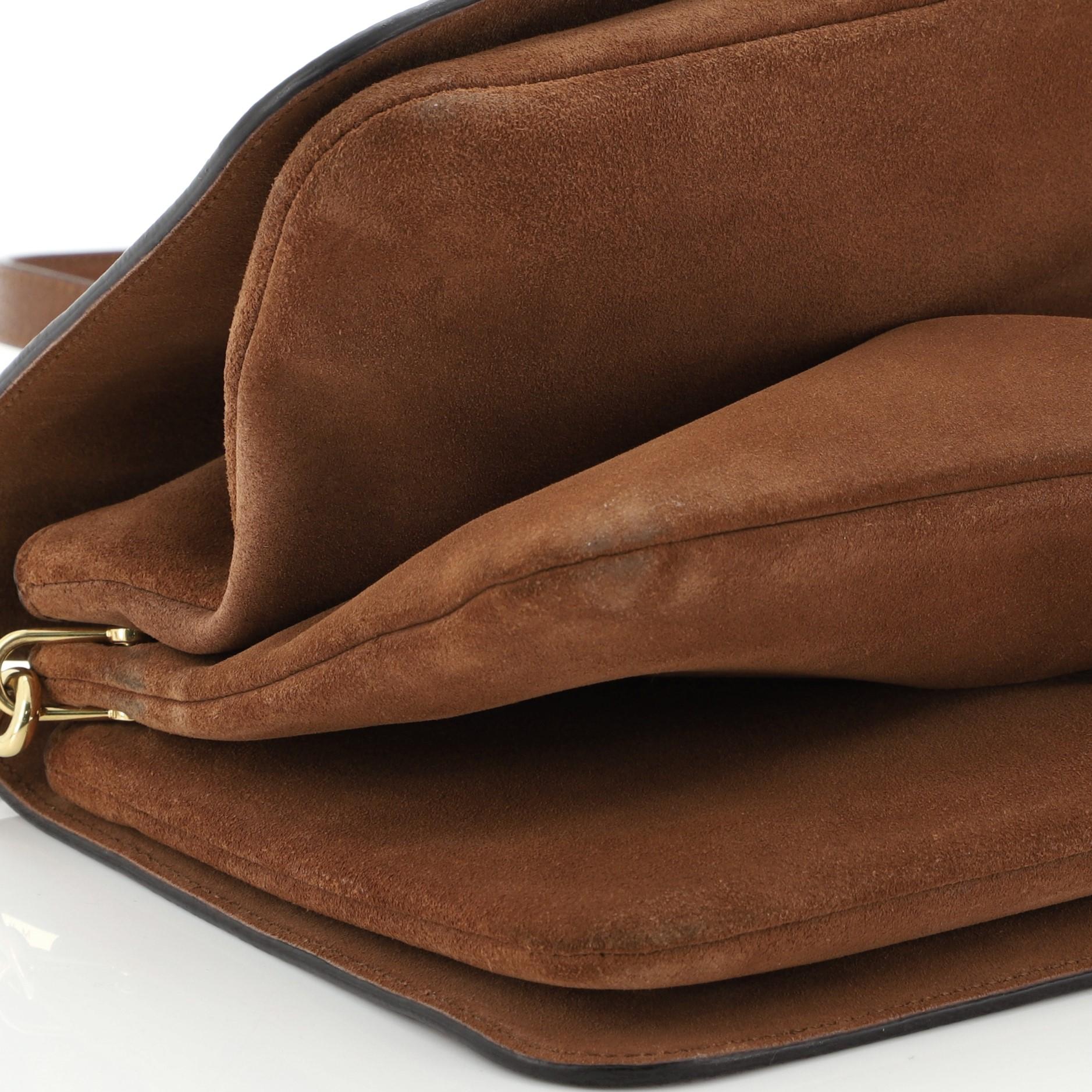 Brown Mulberry Clifton Crossbody Bag Leather Medium