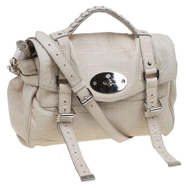 mulberry cream handbag