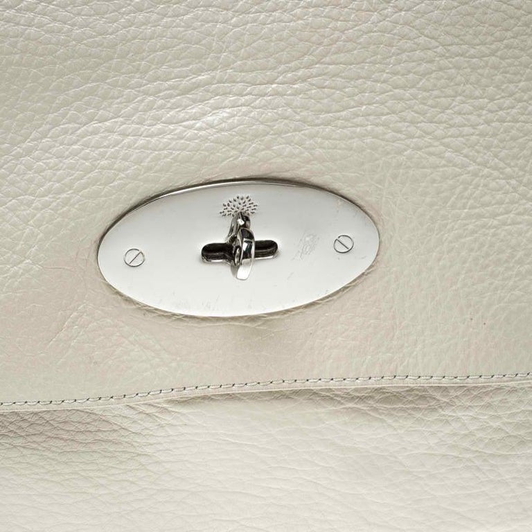 Mulberry Cream Leather Clutch For Sale at 1stDibs