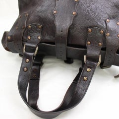 Mulberry Dark Brown Studded Roxanne 869777